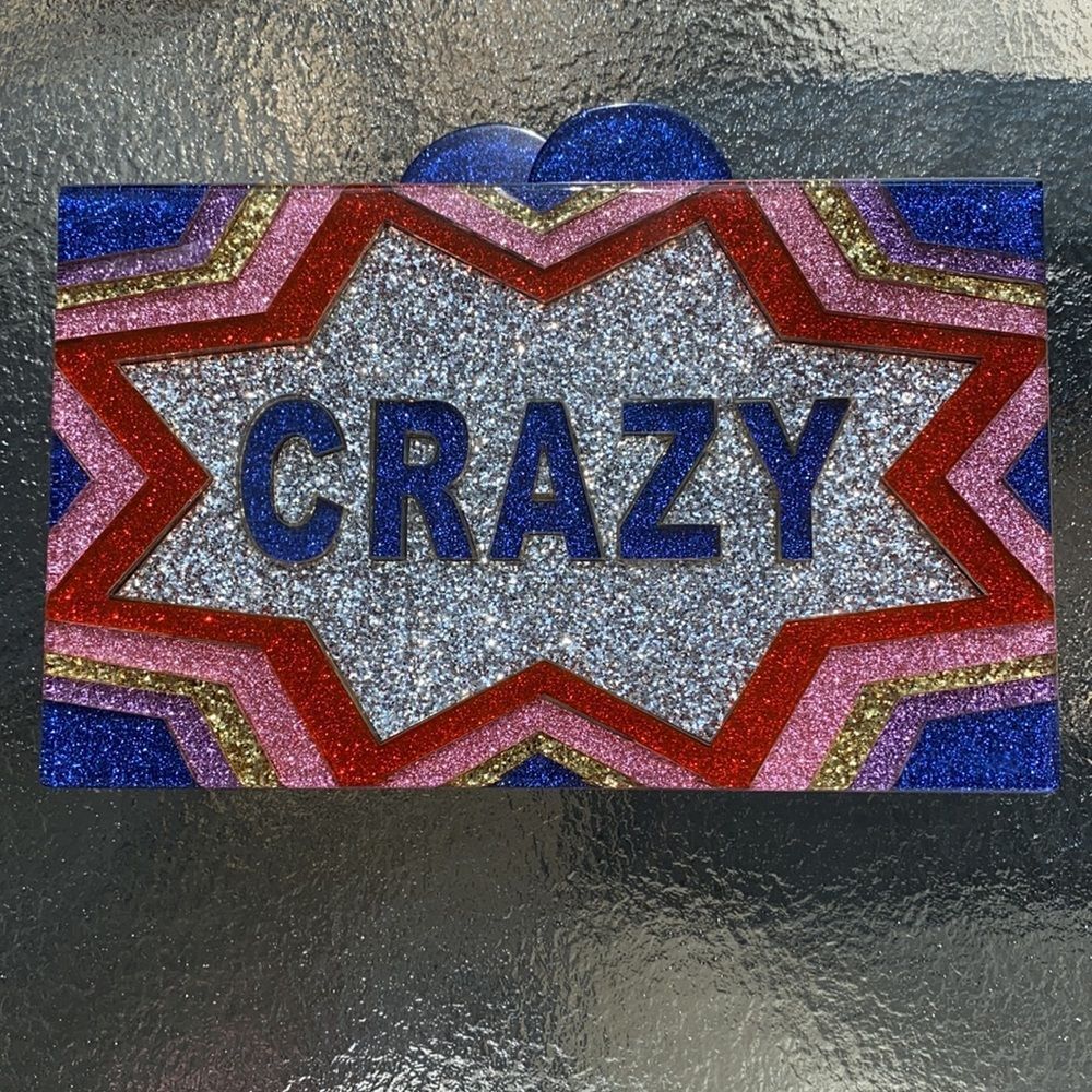 Clutch  acrylic cool - Picture 5 of 7